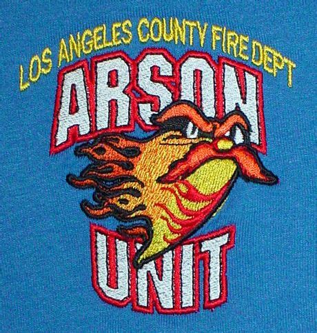 Los Angeles County Fire Department Arson Unit | Fire badge, Ems patch, Firefighter