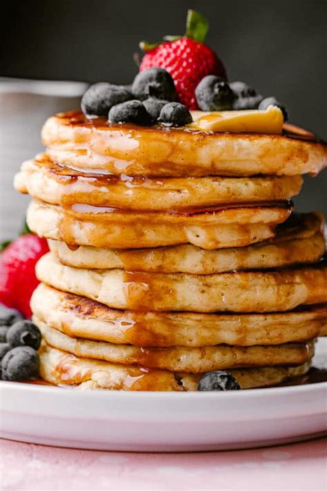 Buttermilk Pancakes - Diethood