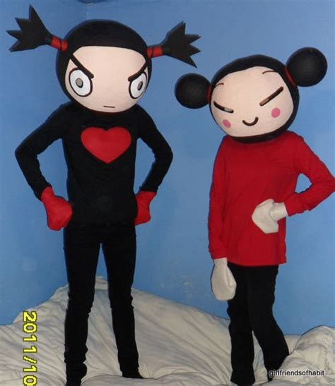 Pucca and Guru costume