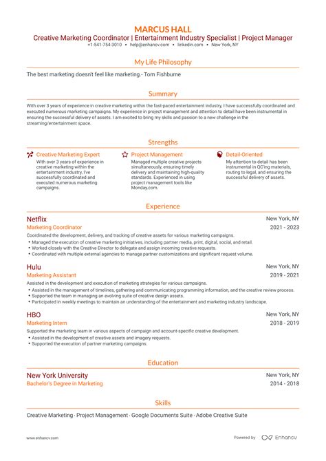 5 Creative Marketing Resume Examples & Guide for 2024