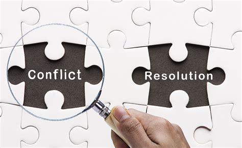 Conflict Resolution Plan Examples