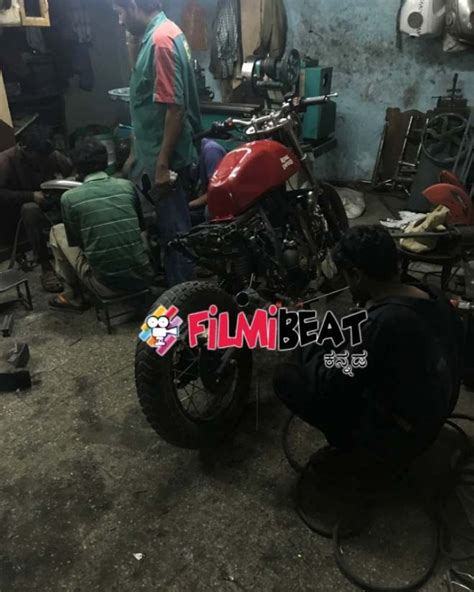 Yash Bike In KGF Movie Photos - FilmiBeat