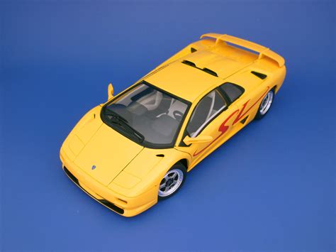 Lamborghini Diablo SV (yellow) - Welly