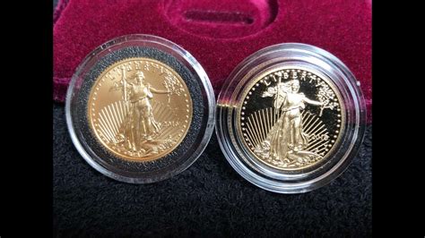 Lowest mintage 1/4 oz Proof Gold Eagle - YouTube