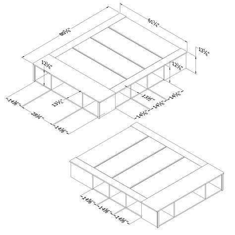 Flexible Storage Platform Bed | Platform bed with storage, Queen size storage bed, Platform bed