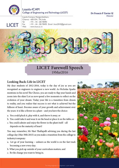 Farewell Speech - 29+ Examples, Format, How to, Pdf, Tips