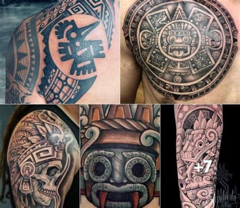 13 Popular Aztec Tattoos with Their Meanings | TattooAdore