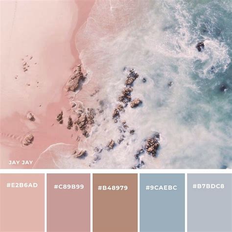 25 Aesthetic Color Palettes For Every Aesthetic Gridfiti Ocean | Images and Photos finder