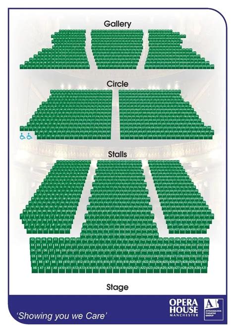 Palace Theatre Manchester Seating - Rectangle Circle