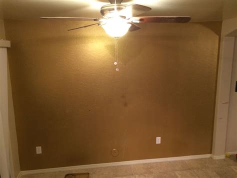 Metallic gold accent wall done with Ralph Lauren's Parlor of Gold ...