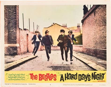 Brilliant Photos, Lobby Cards and Posters from the Beatles' Film - A Hard Day's Night - Flashbak