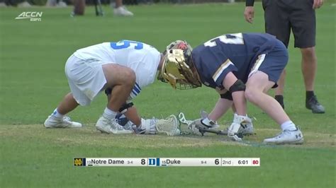 Notre Dame vs Duke Lacrosse Highlights | 2022 College Lacrosse - YouTube