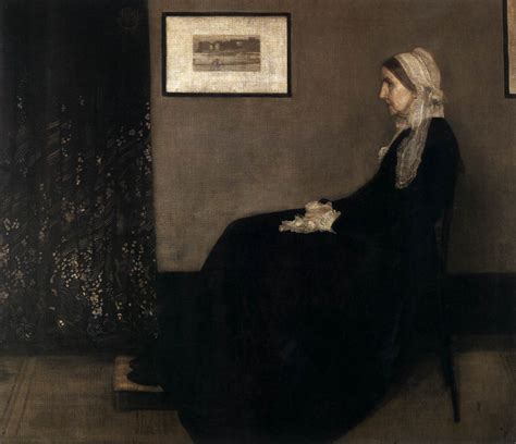 The Artist's Mother by WHISTLER, James Abbot McNeill