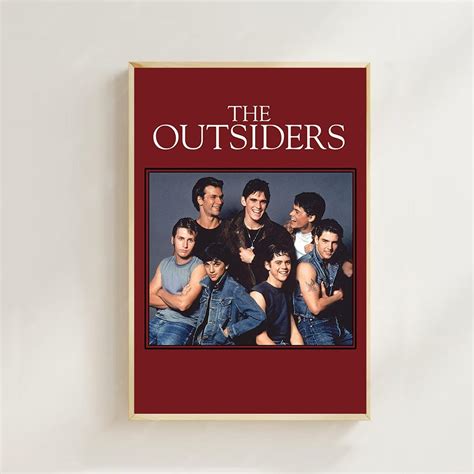 The Outsiders 1983movie Posterregular Style Art Prints,home Decor ...