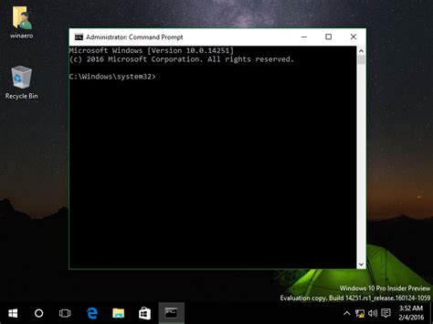 How to open elevated command prompt in Windows 10