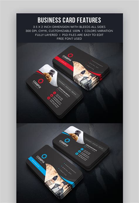 25 Best Personal Business Cards Designed for Better Networking | Envato Tuts+