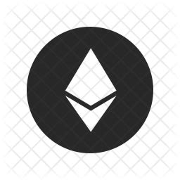 Ethereum Icon of Glyph style - Available in SVG, PNG, EPS, AI & Icon fonts