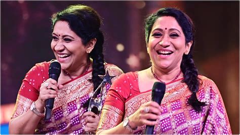 Singer Sujatha Mohan's heartfelt speech after receiving "Best Playback ...