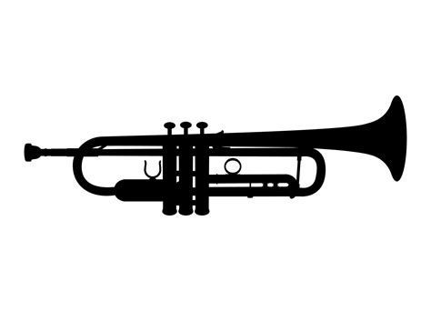 Trumpet Silhouette, cornet, Horn Brass musical instrument 11511586 ...