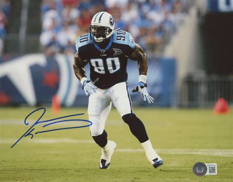 Jevon Kearse Signed Titans 8x10 Photo (Beckett) | Pristine Auction