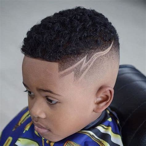 Little Black Boy Curly Haircuts / Haircuts for curly hair is pompous and engrossing for a boy to ...