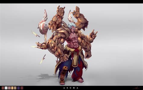 Asura's Wrath Concept Art by ZeOWNI : r/conceptart