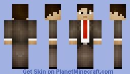 Suit & Tie Minecraft Skin