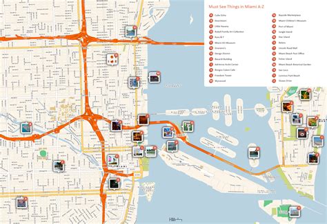 Large Miami Maps for Free Download and Print | High-Resolution and Detailed Maps