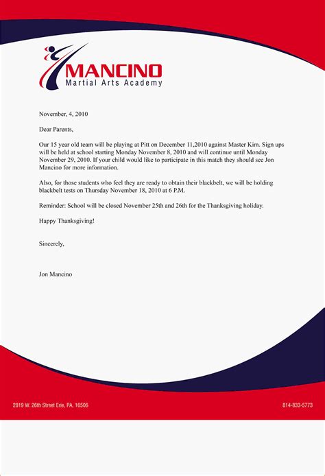 Business letter template, Letter template word, Company letterhead template