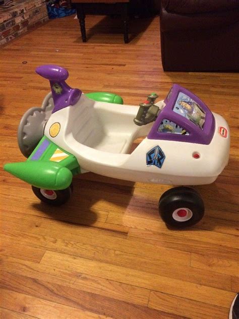 LITTLE TIKES TOY STORY BUZZ LIGHTYEAR BLASTER ROCKET COZY COUPE RARE ...