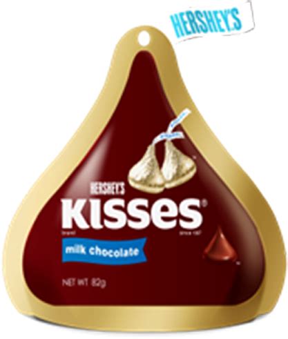 Download Hershey's Kisses Creamy Milk Chocolates 52 Gr - Hersheys Kisses With Almonds Chocolate ...