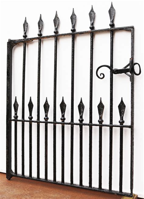 A Reclaimed Victorian Wrought Iron Side Gate - UK Heritage