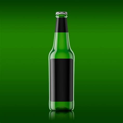 Beer Bottle Neck Label Template