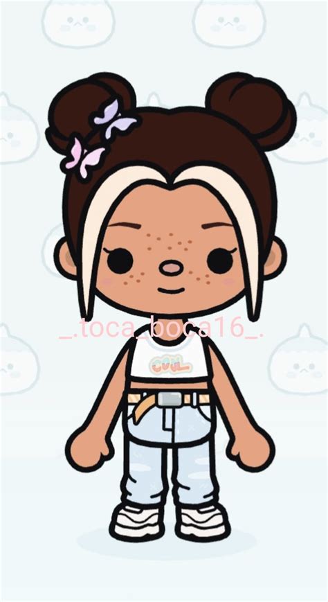 Aesthetic toca boca character 😜 | Cute drawings, Cute little drawings, Cute disney drawings