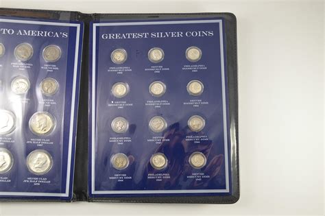 SILVER Coin Set Tribute To America's Greatest Silver Coins Historic US ...