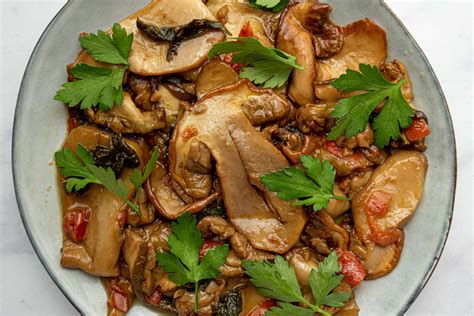 Stewed Fresh Porcini Mushrooms Recipe