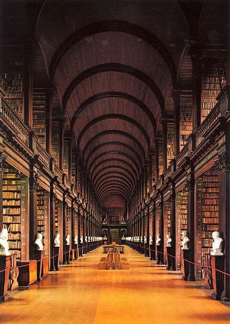 The Long Room, Trinity College Library, Dublin, Ireland | Trinity college library, Dublin ...