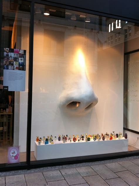 Fragrance window display# creative#attractive | Visual merchandising displays, Window display ...