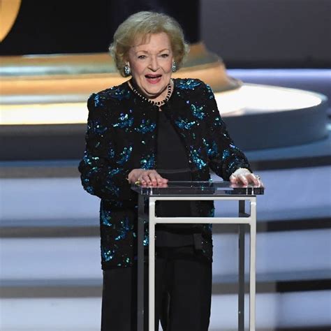 Betty White, Emmys Show-Stealer, Reveals Secret to Longevity at 96