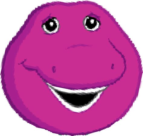 Barney Head Png