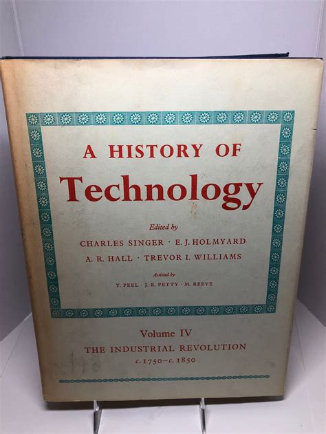 A History of Technology Volume 4 1958 Vintage Textbook | Etsy