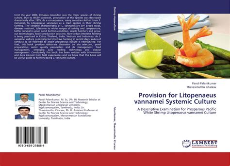 Provision for Litopenaeus vannamei Systemic Culture, 978-3-659-27888-4 ...