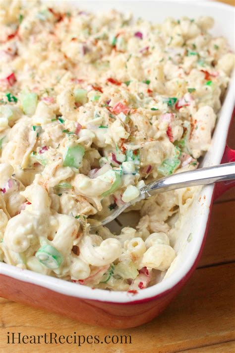 √ Chicken Macaroni Salad With Egg - Tia Reed