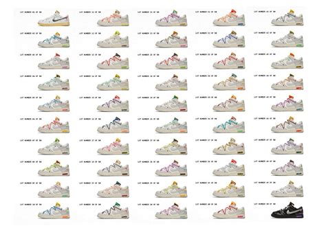 Virgil Abloh to launch 50 Off White x Nike Dunk colorways - HIGHXTAR.