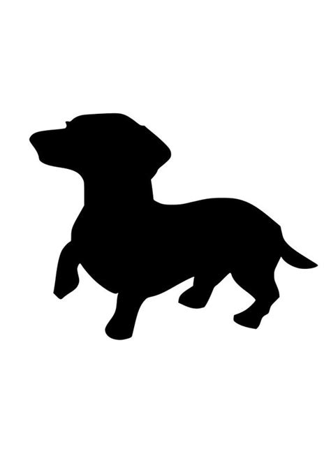 Dachshund SVG cutting file for Silhouette and Cricut with EPS