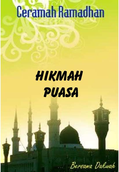 (PDF) Hikmah puasa