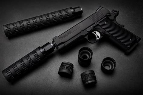 SIG SAUER Modular MODX-45 Pistol Suppressor Now Shipping - Soldier ...