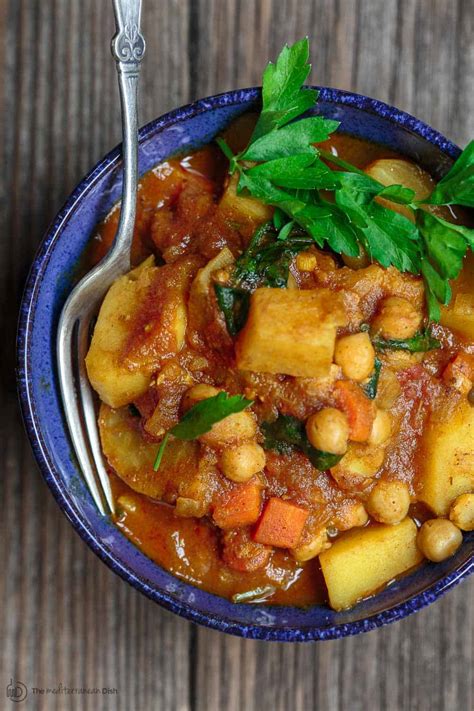 Easy Moroccan Vegetable Tagine Recipe | The Mediterranean Dish