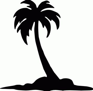 California Palm Tree Vector Outline - ClipArt Best