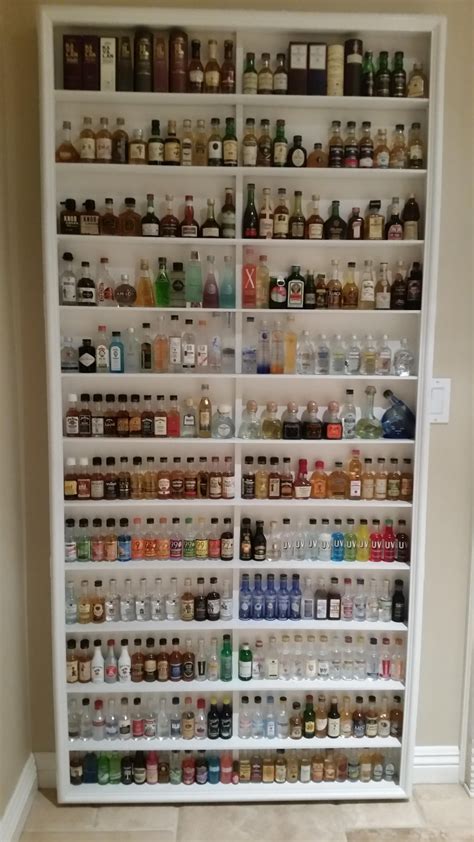 My collection of 284 mini bottles of alcohol • /r/pics | Mini liquor bottles, Bottle display ...